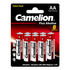 Батарейка Camelion LR6 Plus Alkaline BL-8 LR6-BP 8,1,5 (8 шт.) 14133