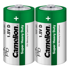 Батарейка Camelion R20 SR-2 R20P-SP2G, 1,5 В блистер 2шт 1662