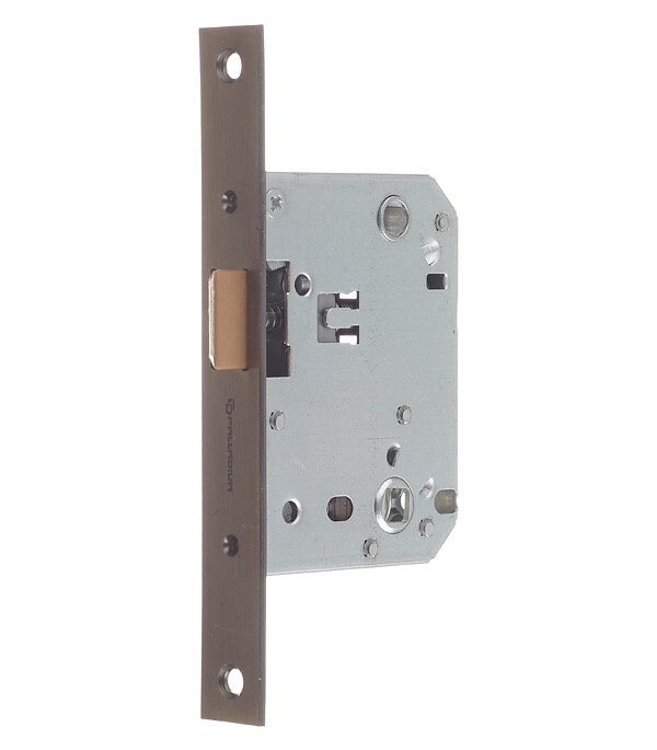 Изображение товара Замок врезной Palladium 470 AB для межкомнатной двери под фиксатор античная бронза