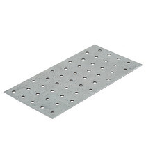 Пластина соединительная оцинкованная 200х100х2.0 мм - фото 2