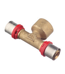 Тройник 20(пресс) х 3/4 ВР(г) х 20(пресс) - фото 3