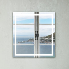 Зеркало с подсветкой прямоугольное 65х70 см AM.PM Gem (M91AMOX0651WG) - фото 5