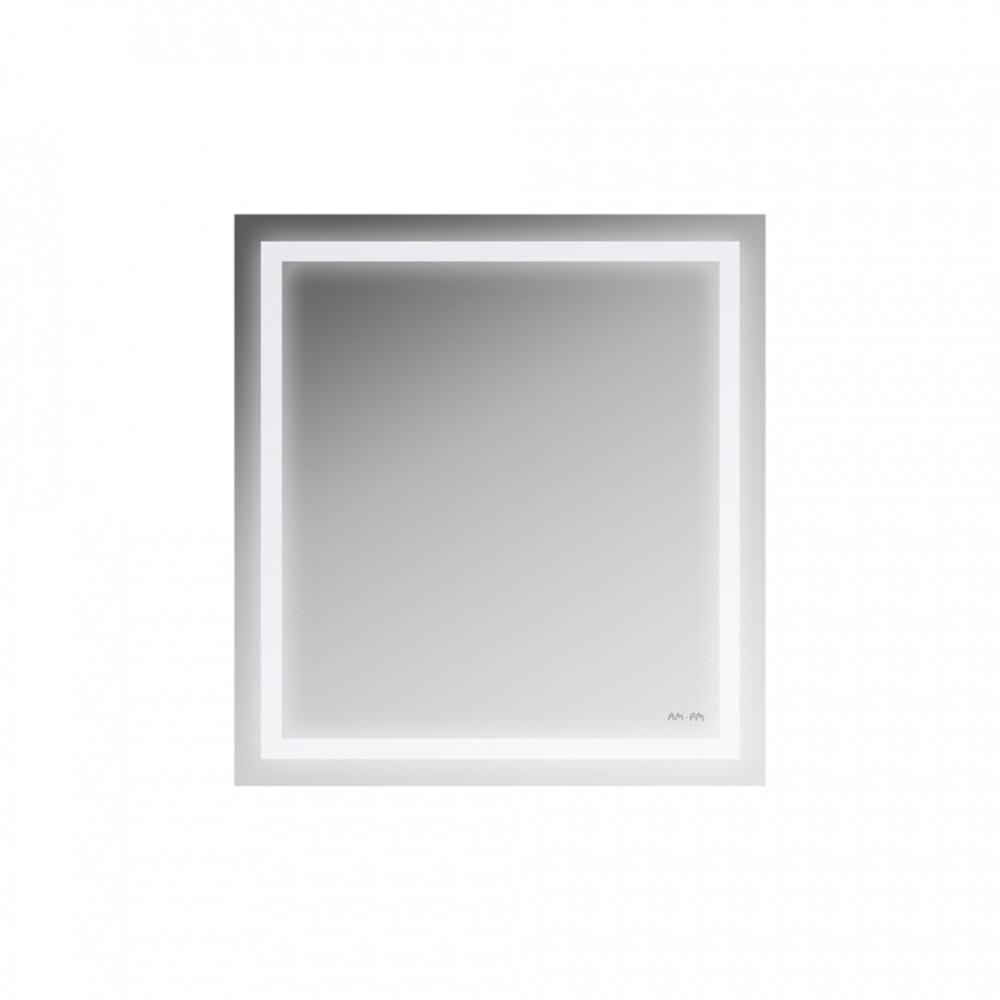 Изображение товара Зеркало с подсветкой AM.PM Gem 65x70 см для ванной, LED, стильное