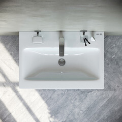 Тумба под раковину AM.PM Gem S 60 см напольная белая (M91FSX0602WG) - фото 3