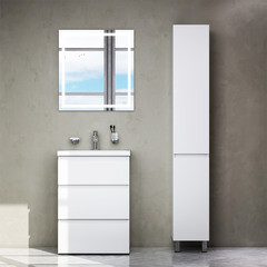 Тумба под раковину AM.PM Gem S 60 см напольная белая (M91FSX0602WG) - фото 10