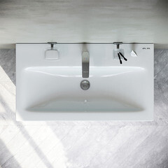 Тумба под раковину AM.PM Gem S 75 см напольная белая (M91FSX0752WG) - фото 10