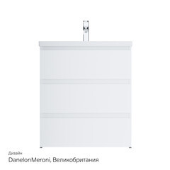 Тумба под раковину AM.PM Gem S 75 см напольная белая (M91FSX0752WG) - фото 5