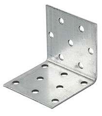 Уголок соединительный оцинкованный 50х50х50х2 мм - фото 1