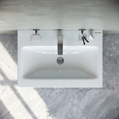 Тумба под раковину AM.PM Gem 60 см напольная белая (M90FSX06022WG32) - фото 8