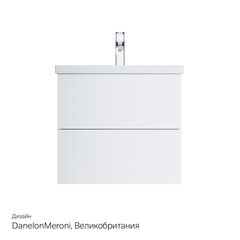 Тумба под раковину AM.PM Gem 60 см подвесная белая (M90FHX06022WG) - фото 6