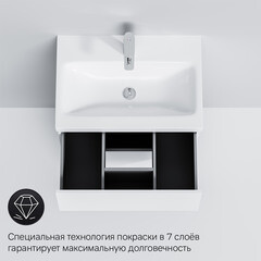 Тумба под раковину AM.PM Gem 60 см напольная белая (M90FSX06022WG32) - фото 6