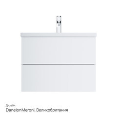 Тумба под раковину AM.PM Gem 80 см подвесная белая (M90FHX07522WG) - фото 7