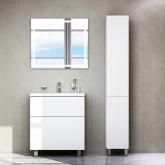 Тумба под раковину AM.PM Gem 75 см напольная белая (M90FSX07522WG32) - фото 8