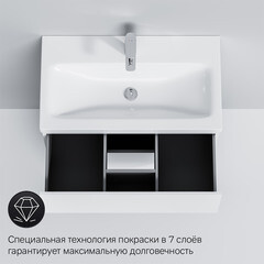 Тумба под раковину AM.PM Gem 75 см напольная белая (M90FSX07522WG32) - фото 7