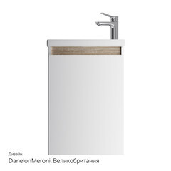 Тумба под раковину AM.PM X-Joy 50 см подвесная дерево/белая (M85AFHX0451WG) - фото 4