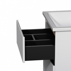 Тумба под раковину AM.PM X-Joy 55 см подвесная дерево/белая (M85AFHX0552WG) - фото 4