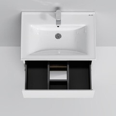 Тумба под раковину AM.PM X-Joy 65 см напольная дерево/белая (M85AFSX0652WG) - фото 5