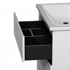 Тумба под раковину AM.PM X-Joy 77 см напольная дерево/белая (M85AFSX0802WG) - фото 3