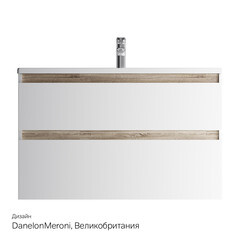 Тумба под раковину AM.PM X-Joy 100 см подвесная дерево/белая (M85AFHX1002WG) - фото 4