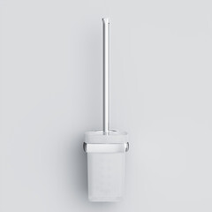 Ершик для унитаза AM.PM Gem подвесной стекло/металл хром (A9033400) - фото 6