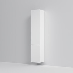 Пенал AM.PM Gem 30 см подвесной левый белый глянец - фото 4