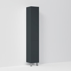 Пенал AM.PM Gem 30 см напольный правый графит матовый - фото 2