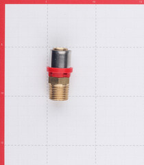 Соединитель прямой Tiemme 20(пресс) х 1/2 НР(ш) - фото 2