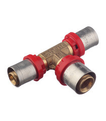 Изображение товара Тройник Tiemme 16(пресс) х 20(пресс) х 16(пресс)