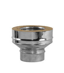 Изображение товара Переходник Вулкан V50R с d120 мм на d120х220 мм с изоляцией AISI 321/304