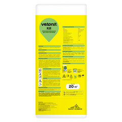 Шпаклевка на органическом связующем Weber.vetonit KR финишная белая 20 кг - фото 2