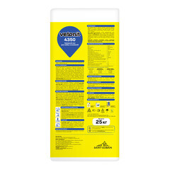 Ровнитель (наливной пол) для звукоизоляционных полов Weber.vetonit 4350 самовыравнивающийся 25 кг - фото 6