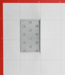 Уголок соединительный оцинкованный 50х50х80х2 мм - фото 3