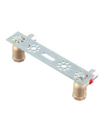 Планка монтажная Tiemme с двумя водорозетками 16(пресс) х 1/2 ВР(г) - фото 4