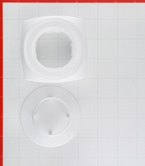 Анемостат приточный регулируемый Era с фланцем d100 мм белый - фото 4