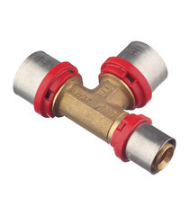 Тройник Tiemme 26(пресс) х 26(пресс) х 20(пресс) - фото 2