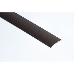 Порог алюминиевый ламинированный 38 мм венге 1,8 м