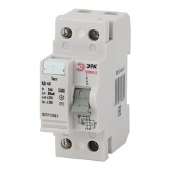 Устройство защитного отключения ЭРА SIMPLE УЗО ВД-40 2 полюса 25А 30мА SIMPLE-mod-42