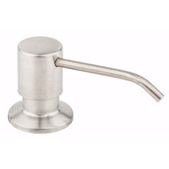 Дозатор для моющего средства Ukinox Nord 300 мл нержавеющая сталь встраиваемый (800 SS) - фото 3