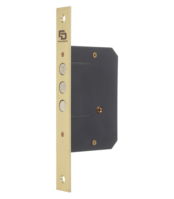 Изображение товара Замок врезной Palladium 0189-3MF PB универсальный латунь 5 ключей Изображение товара Замок врезной Palladium 0189-3MF PB универсальный латунь 5 ключей