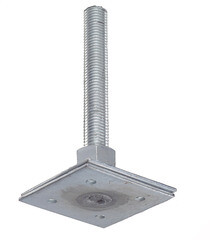 Анкер регулировочный оцинкованный М24 h200 100х100х4 мм - фото 3