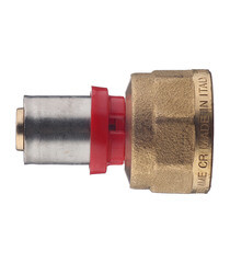 Соединитель прямой Tiemme 16(пресс) х 3/4 ВР(г) - фото 3