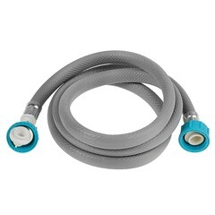 Шланг заливной для стиральных посудомоечных машин г/г, в упаковке, 3/4" 150см, (шт.)