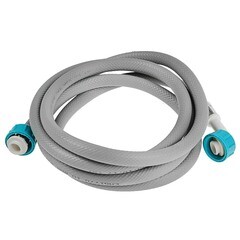 Шланг заливной для стиральных посудомоечных машин г/г, в упаковке, 3/4" 250см, (шт.)