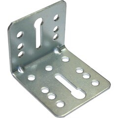 Уголок мебельный регулируемый, 45х55х50х2,0 мм, (шт.)