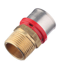 Соединитель прямой Tiemme 32(пресс) х 1 НР(ш) - фото 3