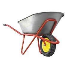 Тачка строительная одноколесная, грузоподъемность 200кг, объем 90л, (шт.)