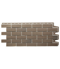 Панель фасадная Docke Berg 1015х434 мм коричневая