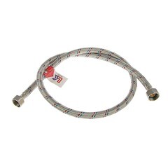 Подводка гибкая для воды г/г, 1/2" 100см, (шт.)