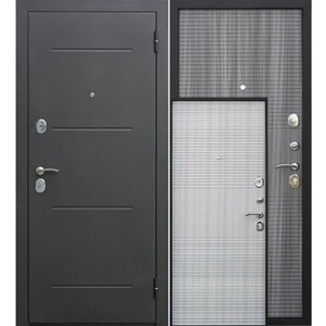 Дверь металлическая Гарда Муар 7,5 см белый ясень левая 860х2050 мм ...