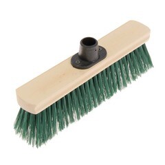 Щетка тротуарная на деревянной колодке 5-ти рядная, без черенка, с резьбой, 275х45мм, (шт.)